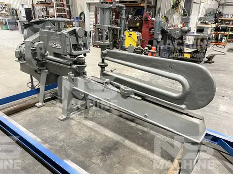 10 gauge x 73" Niagara #208-A, Flanger, 38.5" throat, 51 FPM rolls, 200 RPM, 4.5:1 ratio, 3 HP - Image 5