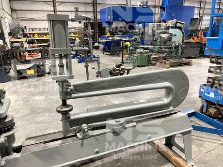 10 gauge x 73" Niagara #208-A, Flanger, 38.5" throat, 51 FPM rolls, 200 RPM, 4.5:1 ratio, 3 HP - Image 7