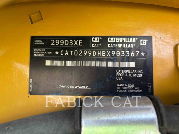 Cat 299D3 XE, 1598 hours, S/N: BX903367, 2021 - Image 6