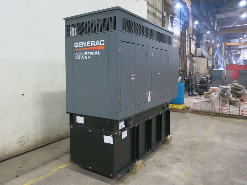 80 KW Generac #SD080, diesel generator set, 120/208 Volts, 4 hours, 131 HP at 1800 RPM, Iveco/FPT 4.5L - Image 2