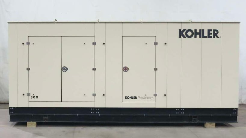300 KW Kohler #300REZXB, Natural gas / propane generator set, 277/480 Volts, 530 HP at 1800 RPM, PSI/Doosan - Image 1