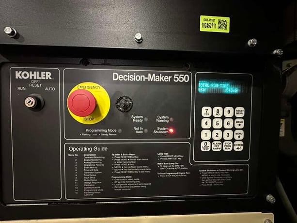 300 KW Kohler #300REZXB, Natural gas / propane generator set, 277/480 Volts, 530 HP at 1800 RPM, PSI/Doosan - Image 8