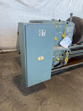 36" x 168" Shepard-Niles #N6/4000, heavy duty engine lathe, 32" 4-jaw chuck, 3" thru hole, taper attachment - Image 4