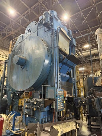 1500 Ton, Bliss #29, knuckle joint press, 15" stroke, 52" Shut Height, 1/2" adj., 53" x50" bed, 18 SPM, 1967 - Image 6