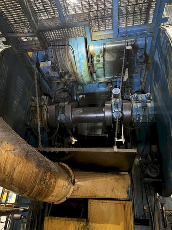 1500 Ton, Bliss #29, knuckle joint press, 15" stroke, 52" Shut Height, 1/2" adj., 53" x50" bed, 18 SPM, 1967 - Image 9