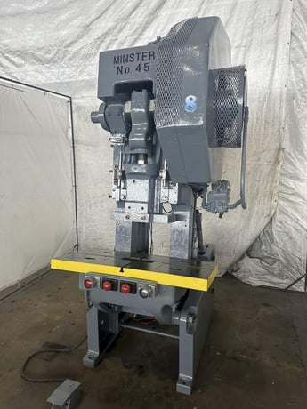 45 Ton, Minster #45, OBI press, 3" stroke, 12" Shut Height, 2.75" adj. - Image 1