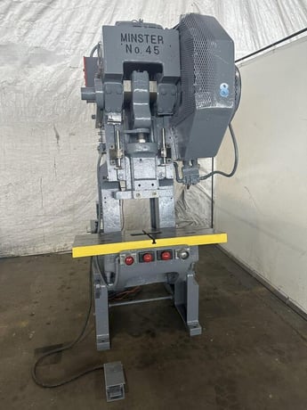 45 Ton, Minster #45, OBI press, 3" stroke, 12" Shut Height, 2.75" adj. - Image 2