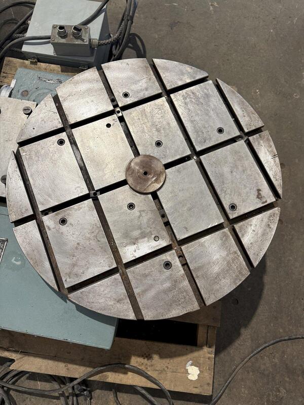 24" Knight, rotary table - Image 4