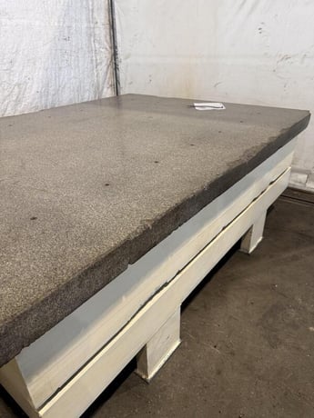72" x 96" x 16" Granite Surface Combustion Plate w/ stand - Image 5