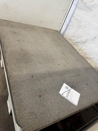 72" x 96" x 16" Granite Surface Combustion Plate w/ stand - Image 8