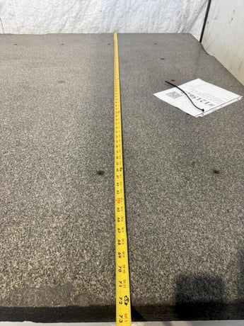 72" x 96" x 16" Granite Surface Combustion Plate w/ stand - Image 10
