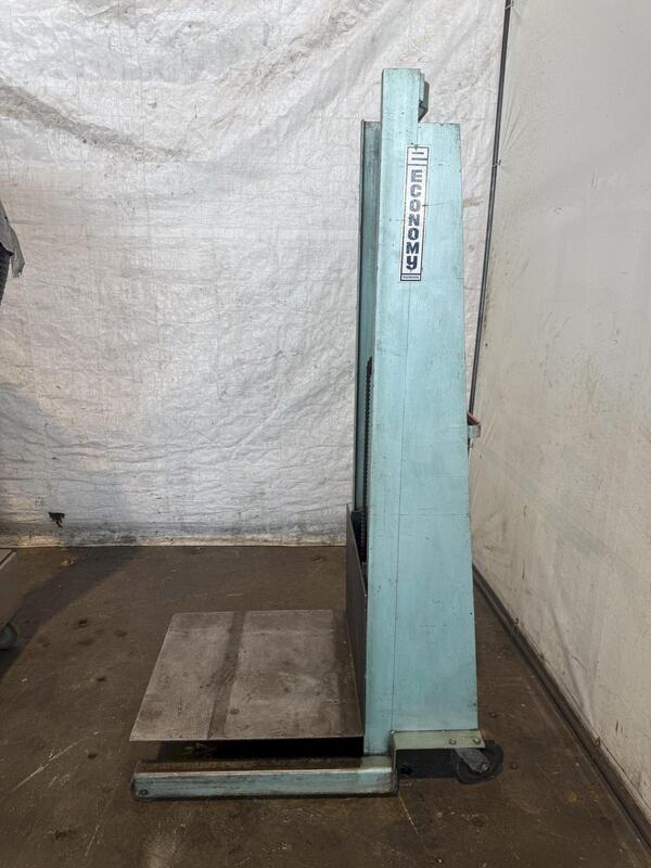 1000 lb. Economy #W-54, die lift, 24" x 24" platform - Image 2