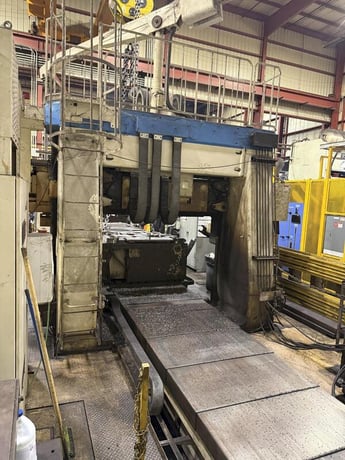 Okuma MCV-A-II, CNC bridge type mill, 36 automatic tool changer, 118" X Travel, 78" Y Travel, 17.7" Z, 6k - Image 7