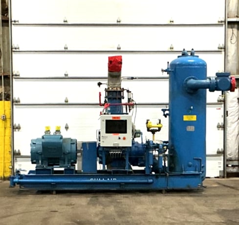 150 psig, Sullair #B32LB717-2.8 NH3, refrigeration compressor, 400 HP - Image 1