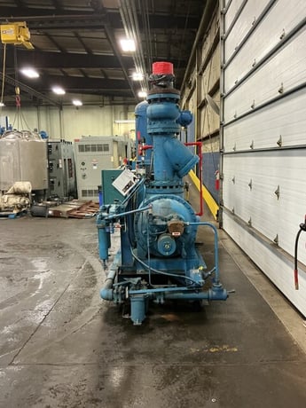 300 psig, Sullair #C25LA717-3.7 NH3, refrigeration compressor, 700 HP - Image 4