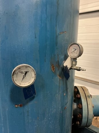 300 psig, Sullair #C25LA717-3.7 NH3, refrigeration compressor, 700 HP - Image 8