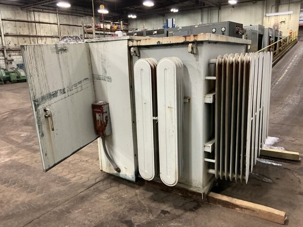 1500 KVA 4160 Primary, 480Y/277 Secondary, General Electric, padmount transformer - Image 5