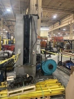Aquamaster #CM-1200E, parts washer, 12" W x 66" H tunnel conveyor - Image 2
