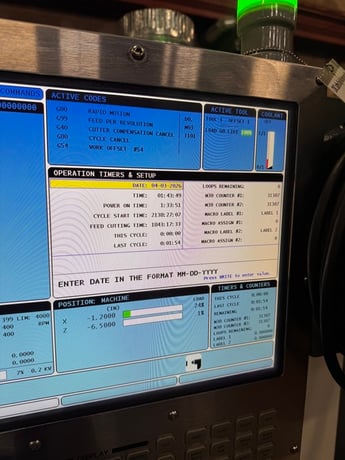 Haas #ST-15, CNC Lathe, 7.9" X, 16" Z, 16.5" max. part swing, 12" max. cutting diameter, 16" max. cutting - Image 5