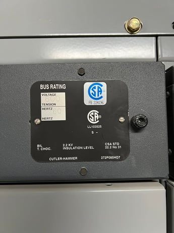 Cutler-Hammer #Magnum-DS, Metal Enclosed Low-Voltage Switchgear w/ Tie Breaker, 3200 amps, 600 Volts, 3PH - Image 8