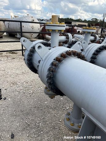 333 sq.ft., 662 psi shell, 288 psi tube, Wuxi, Shell & Tube Heat Exchanger, Duplex 2205 Stainless Steel, 2023 - Image 8
