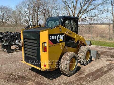 Cat 246D, Skid Steer Loader, 2700 hours, S/N: BYF04203, 2018 - Image 3