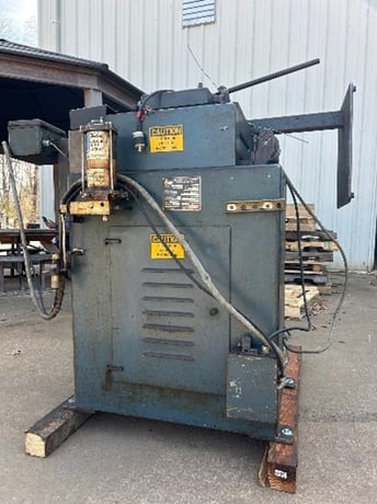 12" x .125" CWP #12B, motorized straightener, 7-roll straightener, S/N M24076, STK#1651M - Image 1