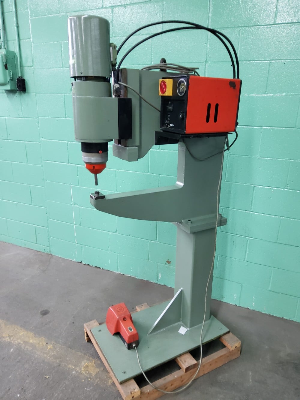 Baltec / Bracker #RN-280, orbital rivet machine, 20" throat - Image 1