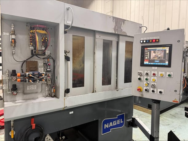 Nagel #TF4-20, CNC Tape Lapping Machine, 54" L, 2010 - Image 5