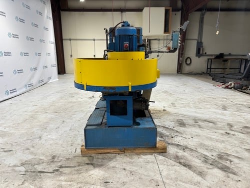 Gardner #2V18-24, Vertical Double Opposed Disc Grinder, 24" wheel, 1175 RPM, 15 HP, 480 V., Refurbished - Image 2