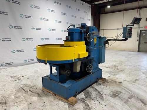 Gardner #2V18-24, Vertical Double Opposed Disc Grinder, 24" wheel, 1175 RPM, 15 HP, 480 V., Refurbished - Image 4