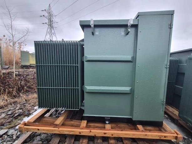 3000 KVA 24940 Delta Primary, 600Y Secondary, Transformer - Image 1