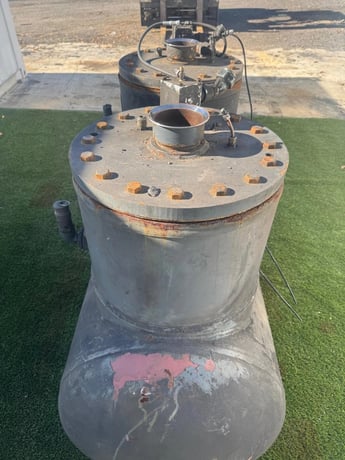 315 gallon 44" x 96", Silvan Industries #237225, Horizontal Carbon Steel Pressure Tank - Image 6