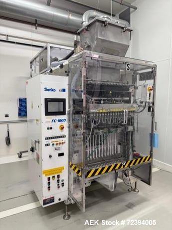 Sanko #FC-1000, Stick Pack VFFS, 11-Lane w/ Volumetric Feeder & Checkweigher, 20-100 CPM/lane, 23mm sticks - Image 2