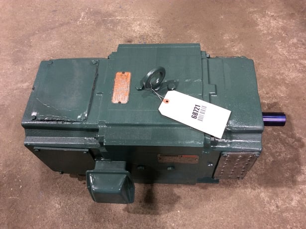 10 HP 1800 RPM Reliance, Frame 259AT, rebuilt, 500 VA, 240 VF - Image 1