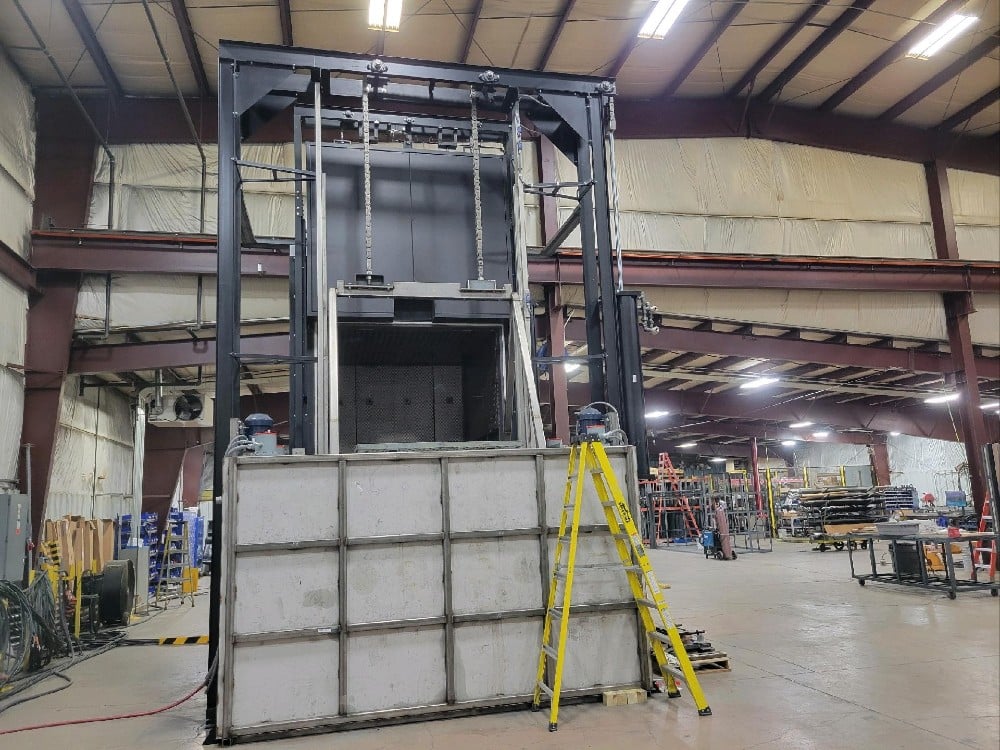 Horizontal Aluminum Quench Furnace Systems, 1200°F, Electric or Gas fired(indirect), custom sizes - Image 1