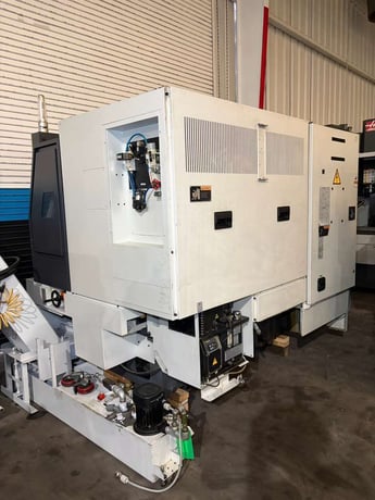 Mori Seiki #DuraTurn-2050, CNC lathe, F0iTD Control, 24" swing, 26" centers, 8" chuck, 2.5" bar, 2013 - Image 9