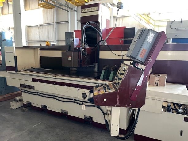 24" x 60" Chevalier #FSG-2460TX, column type precision automatic 3-Axis surface grinder, electromagnetic chuck - Image 2
