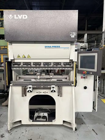 Strippit, LVD #Dyna-Press-24/12+, 27 ton electric press brake, manual clampiong, 4-Axis CNC Back Gauge, 2019 - Image 1
