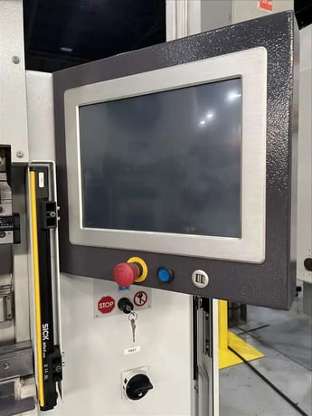 Strippit, LVD #Dyna-Press-24/12+, 27 ton electric press brake, manual clampiong, 4-Axis CNC Back Gauge, 2019 - Image 5
