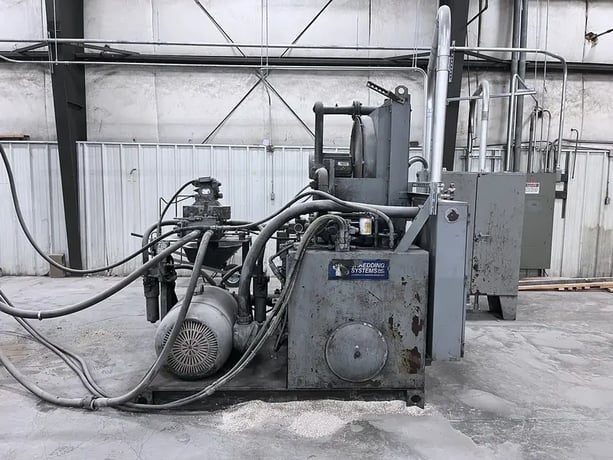 SSI Shredding Systems #3000-H, shredder, 200 HP, 30" x52" chamber, 16" x2" cutter, 6" shaft, 1990 - Image 5