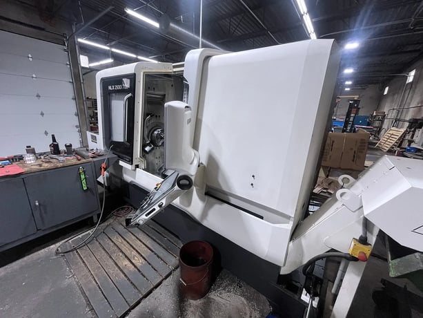 DMG, Mori #NLX-2500MC/700, CNC lathe, 10" chuck, 3.5" bar, 18.1" dia., 27.8" lgth, Celos MAPPS, tailstock - Image 2