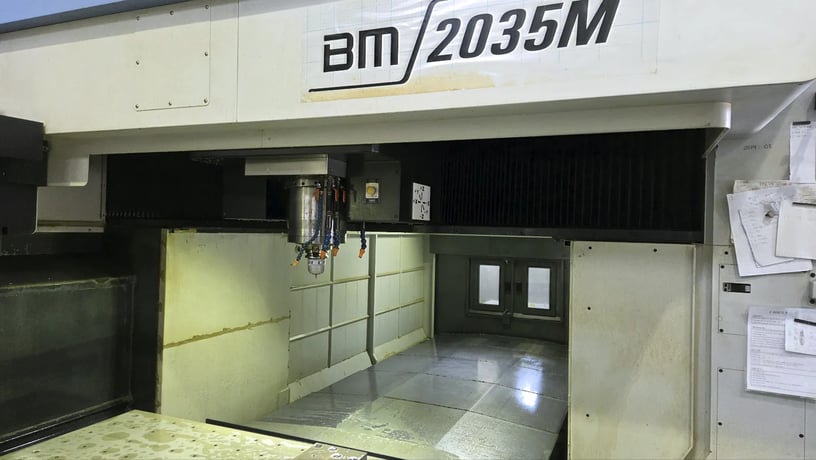 Daewoo Doosan #BM-2035M, CNC vertical machining center, 40 automatic tool changer, 137.8" X, 80.7" Y, 31.5" - Image 10