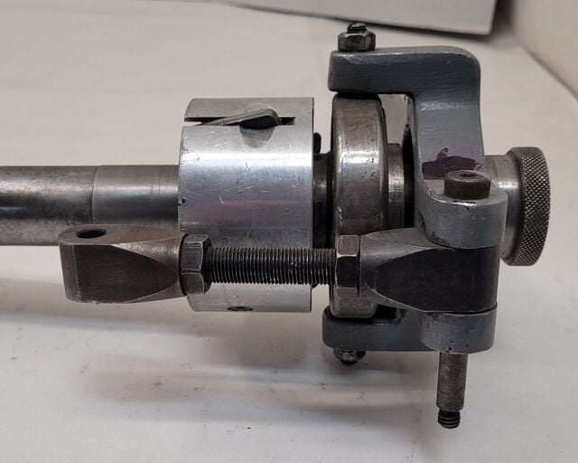 Royal Products, 5C leveler collet closer for lathe, 32" OAL - Image 6