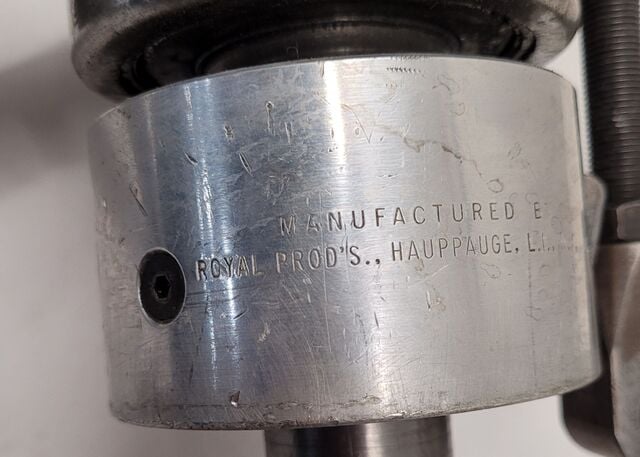 Royal Products, 5C leveler collet closer for lathe, 32" OAL - Image 9