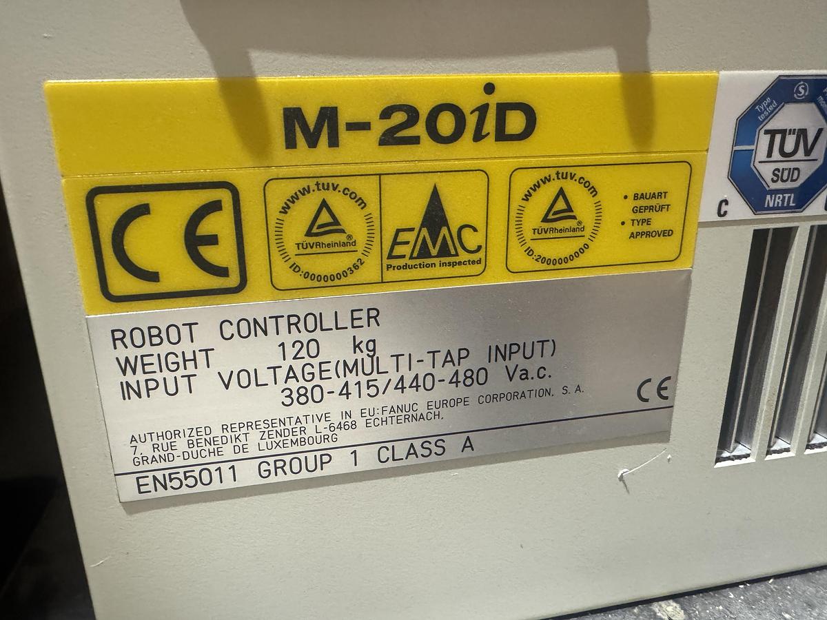 Fanuc, M-20iD/25, 6-Axis Articulated Robot, 25 kg payload, 72" reach, teach pendant, R-30iB Plus controller - Image 7