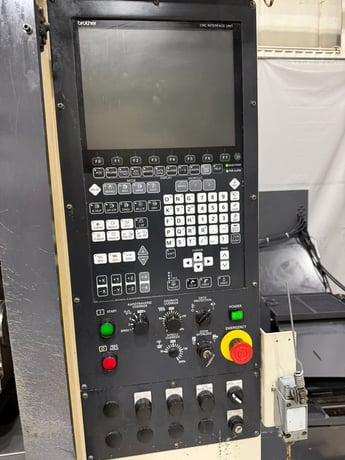 Brother #Speedio-S500X1, 4-Axis CNC Vertical Machining Center, 23.4" x 15.7" table, 19.7" X, 15.7" Y, 11.8" - Image 2