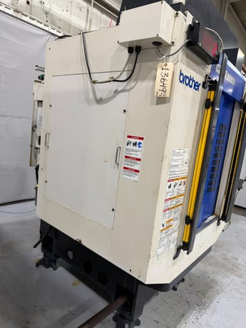 Brother #Speedio-S500X1, 4-Axis CNC Vertical Machining Center, 23.4" x 15.7" table, 19.7" X, 15.7" Y, 11.8" - Image 8