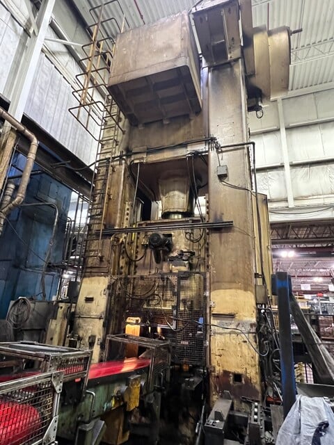 500 Ton, Stamtec #S1-500, SSSC press, 17.7" stroke, 31.5" die height, 9.84" slide adj., 11-20 SPM, very good - Image 1