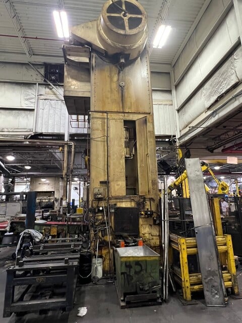 500 Ton, Stamtec #S1-500, SSSC press, 17.7" stroke, 31.5" die height, 9.84" slide adj., 11-20 SPM, very good - Image 2